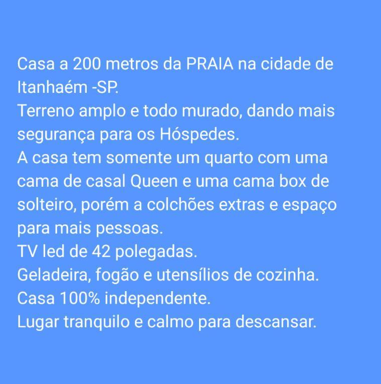 200M Da Praia, Piscina Itanhaém Exterior foto
